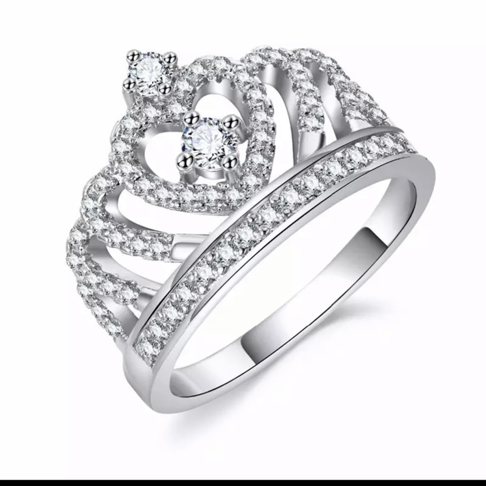 S925 Crown Ring